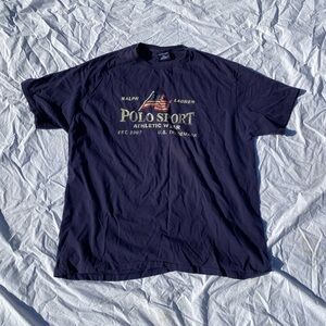 VTG Polo Sport Ralph Lauren Mens Tee XL